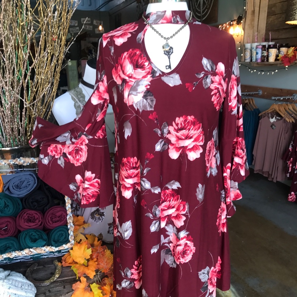 Delilah Floral Boho Dress